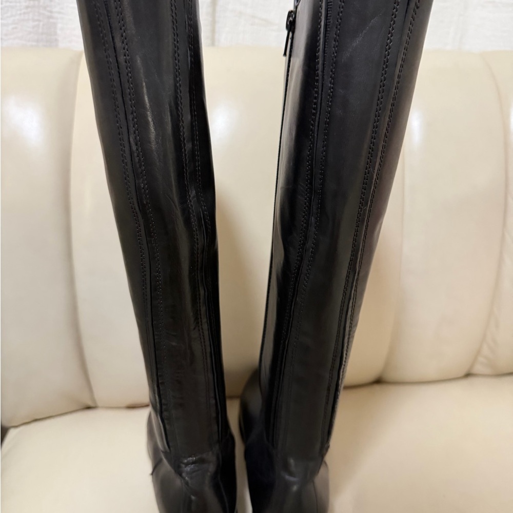 Corso Como Black Over the Knee Boots - Picture 7 of 9